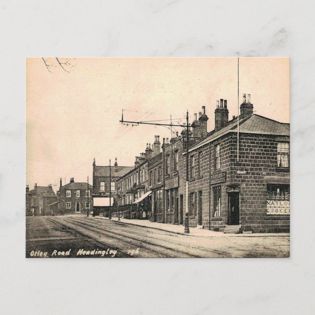 Vieux Carte Postale - Headingley, Leeds (Devant)