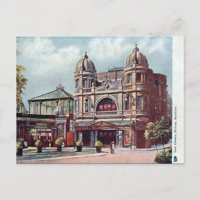 Vieux Carte Postale - Opéra, Buxton, Derbyshire. (Devant)