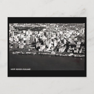 Vieux Carte Postale - Porto Alegre, Brésil.