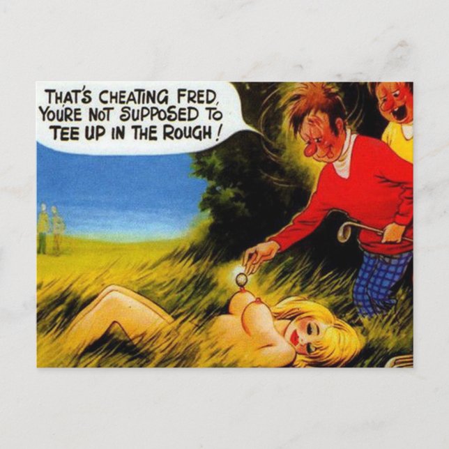 Vieux Carte Postale - Vieux Cartes Postales Comic  (Devant)