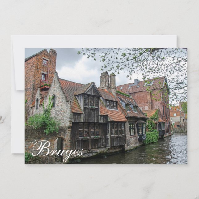 Vieux centre de Bruges en Belgique (Devant)