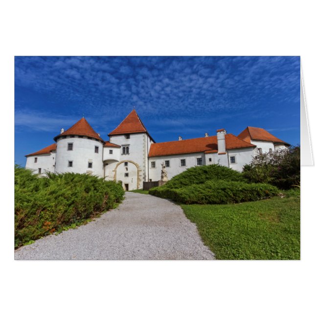 Vieux château, Varazdin, Croatie (Devant horizontal)