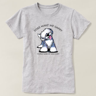 Vieux Cheepdog anglais KiniArt™ T-shirt