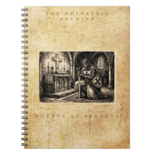 Vieux Chevalier Templier Cahier de Chronique Per