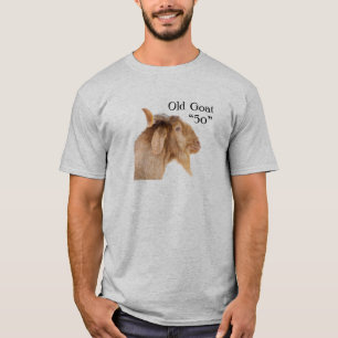 Vieux chèvre "50" 50e anniversaire 50 ans T-shirt
