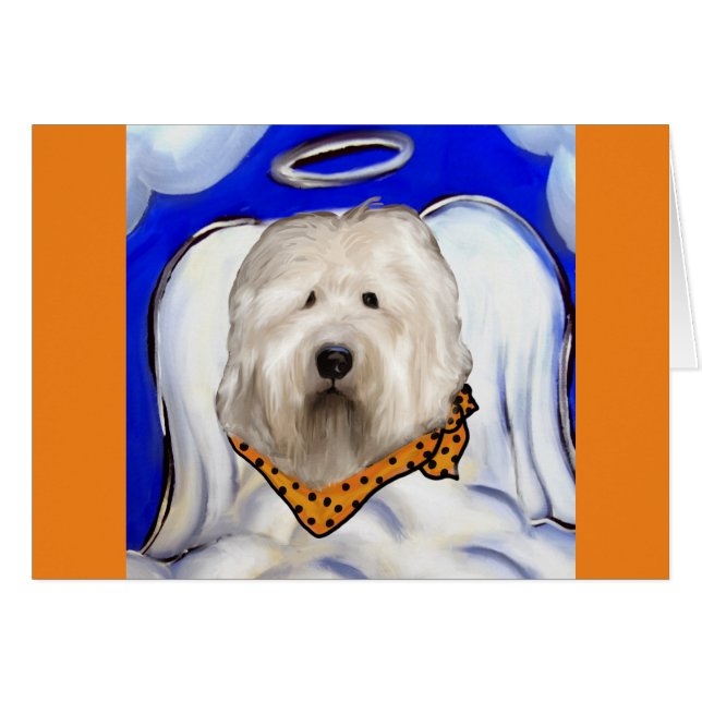 Vieux chien de berger anglais (Devant horizontal)