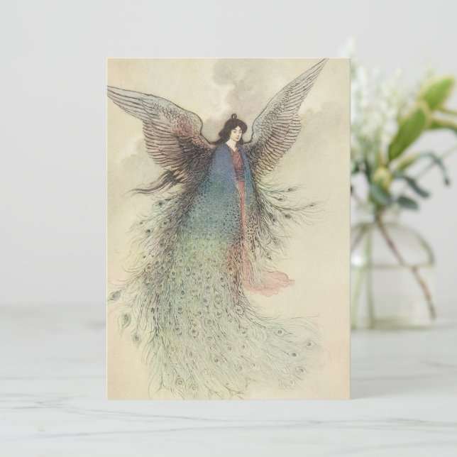 Vieux conte de fées japonais, la demoiselle de la  (Debout devant)