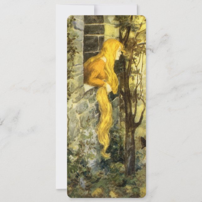 Vieux conte de fées, Raiponce aux longs cheveux bl (Devant)