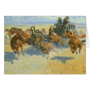 Vieux Cowboy, Devançant de peu le Leader, Remingto