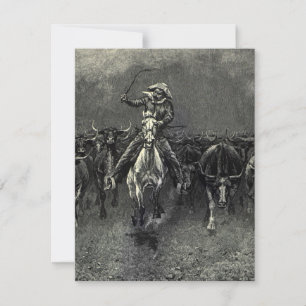 Vieux Cowboys, une débandade par Frederic Remingto