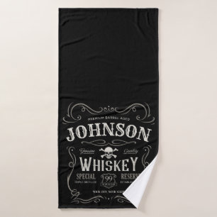 Vieux Étiquette Whiskey Personnalisé Vintage Liquo