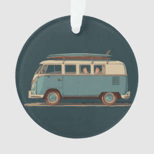 Vieux Fourgon de Surf – Conception de Camionnette