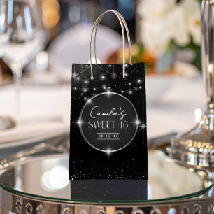 Vieux Hollywood B & W Sweet 16 ID1108 Petit sac ca