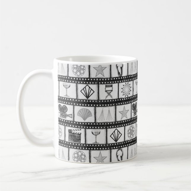 Vieux Hollywood Film Café Mug (Gauche)
