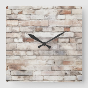 Vieux Horloge Murale en Brique