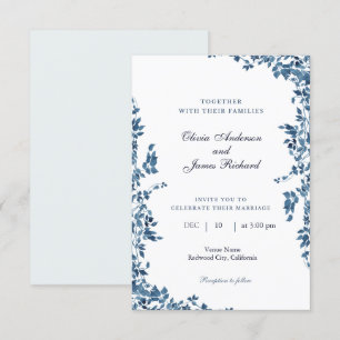 vieux mariage, invitation de mariage vintage