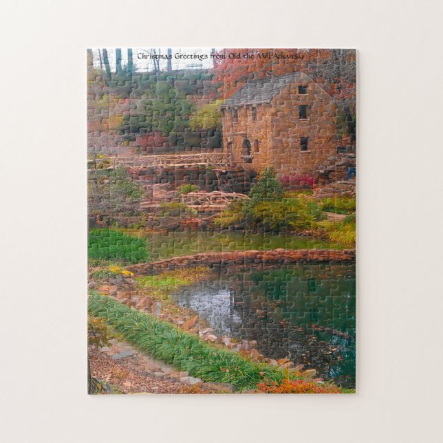 Vieux Moulin Arkansas. Puzzle (Vertical)