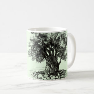 Vieux olivier Café Mug