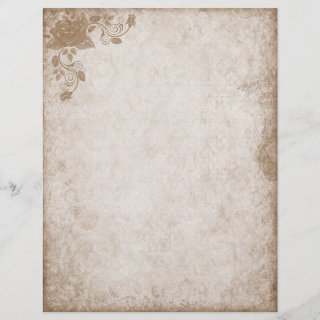 Vieux papier lettre (Devant)