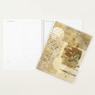 Vieux papier peint floral