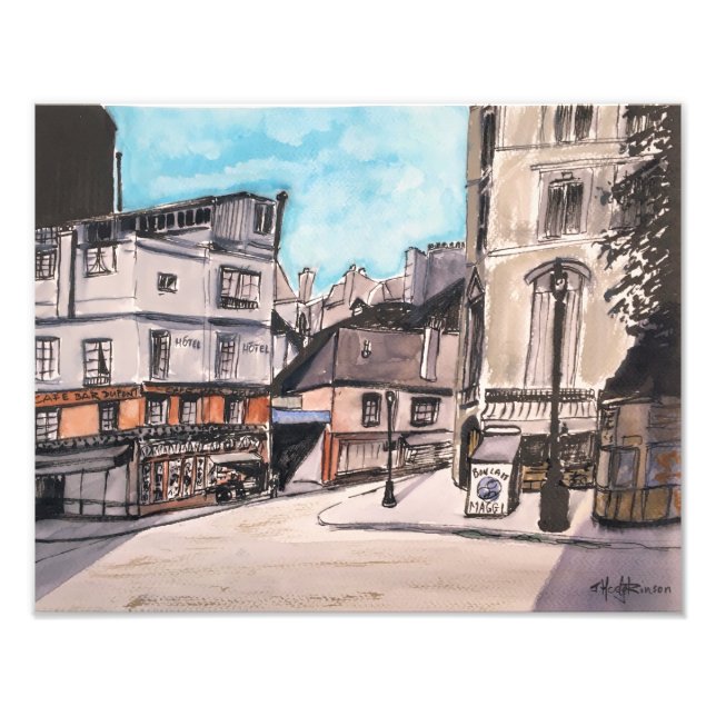 Vieux Paris - Impression photo (Devant)