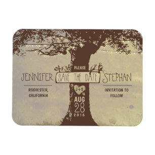 Vieux phares à cordes Magnet Réservez la date