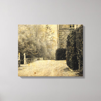 VIEUX PHOTO sur ambiance romantique sur toile impr