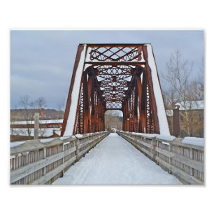 Vieux pont ferroviaire Imprimer la photo