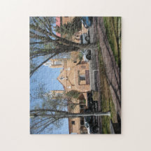 Vieux puzzle de ville