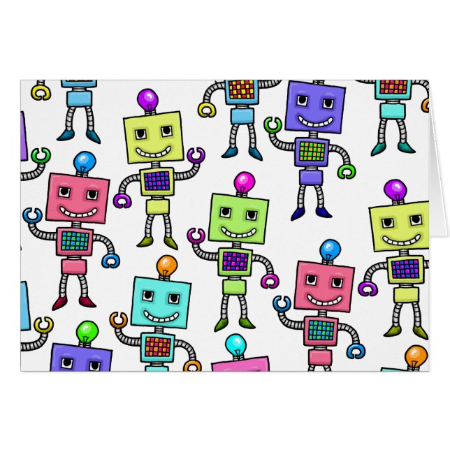 Vieux rétros robots de Skool (Devant horizontal)