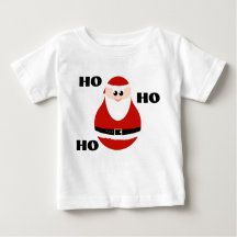 Vieux T-shirt gai d'enfants de Père Noël
