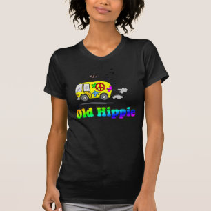 Vieux T-shirt hippie d'autobus