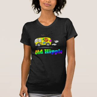 Vieux T-shirt hippie d'autobus