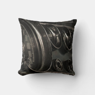 Vieux tableau de bord Chrysler Gros plan Coussin d