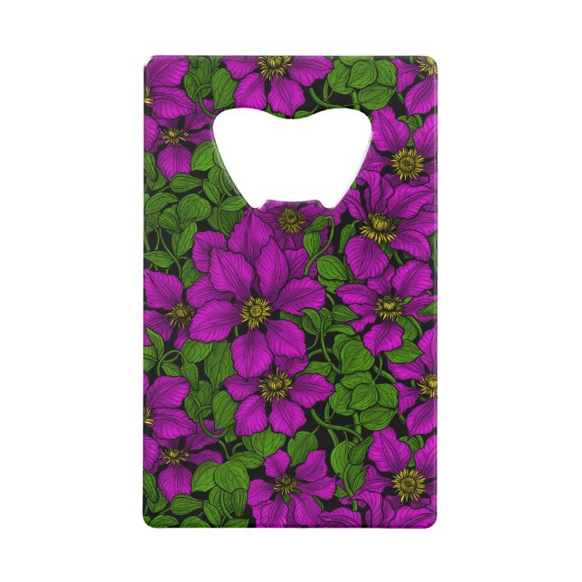 Vigne Clematis rose (Devant)