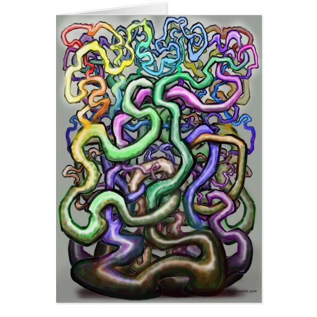 Vignes arc-en-ciel torsadées (Devant)