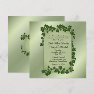 Vignes d'Imaginaire Faire-part de mariage 5,5 po x