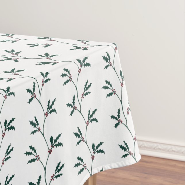 Vignes Holly Berry nappe de Noël (In Situ)