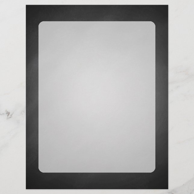 Vignette Chalkboard tendance (Devant)