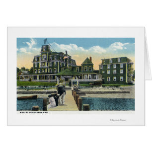 Vignoble de Martha, vue sur la jetée de la maison