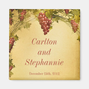 Vignoble Mariage Magnet Favoriser