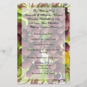 Vignoble Purple/Green Graphe Vignoble Programme