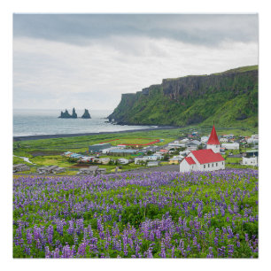 VIK, ISLANDE POSTER