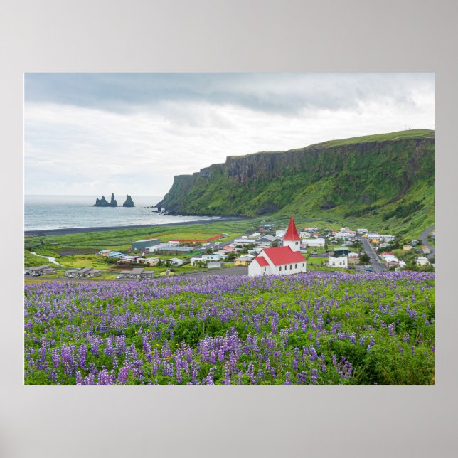 VIK, ISLANDE POSTER (Devant)
