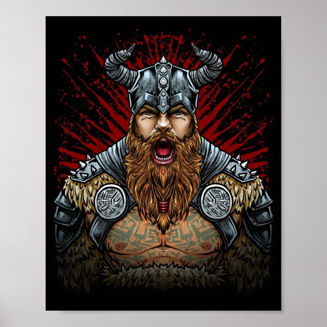 Viking Battle Cry Poster (Devant)
