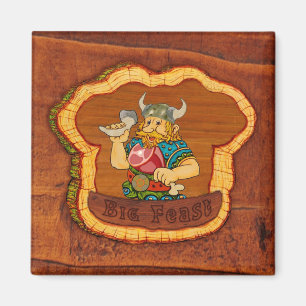 Viking Birthday Magnet