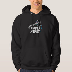 Viking Heart I Viking Guerrier Beer Beard Pullover