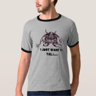 Viking, JE VEUX JUSTE PARLER le T-shirt drôle