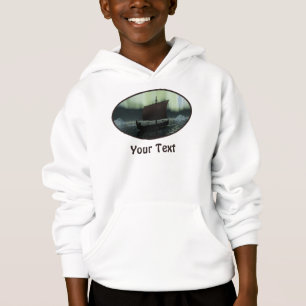 Viking Navire Et Lumières Du Nord