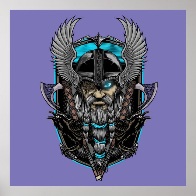 Viking Warrior  Poster (Devant)
